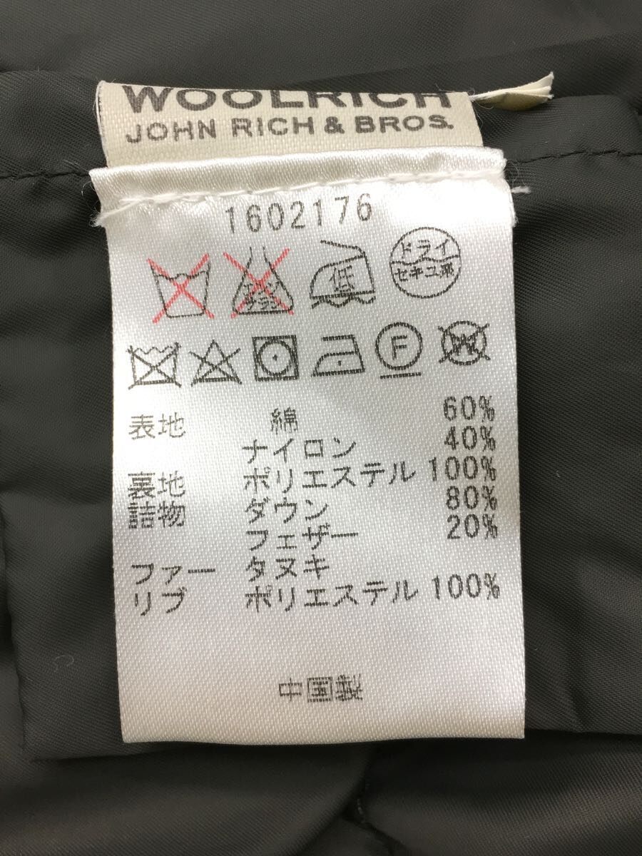 Woolrich◆ダウンジャケット/-/-/KHK/無地/1602176_画像4