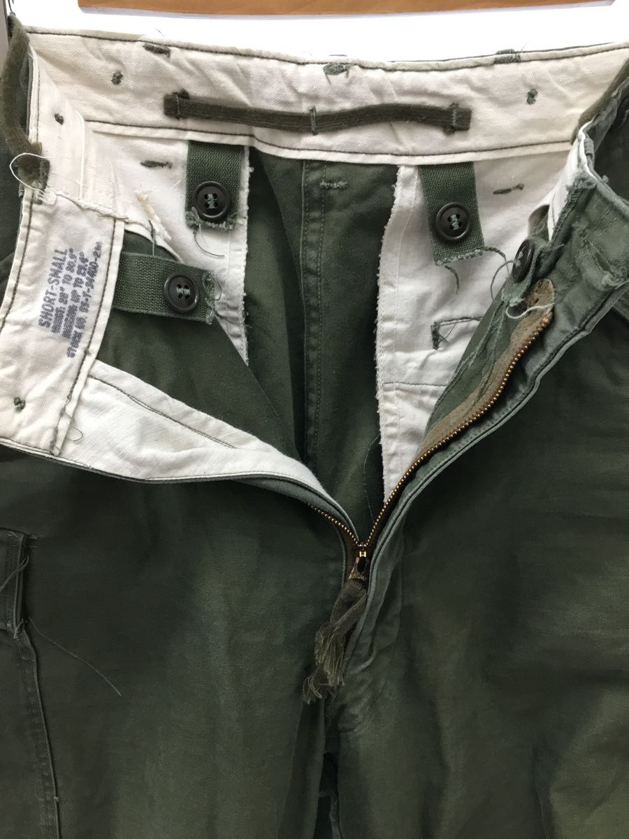MILITARY◇カーゴパンツ/M/コットン/KHK/M-51/SHORT-SMALL/1952年/50s
