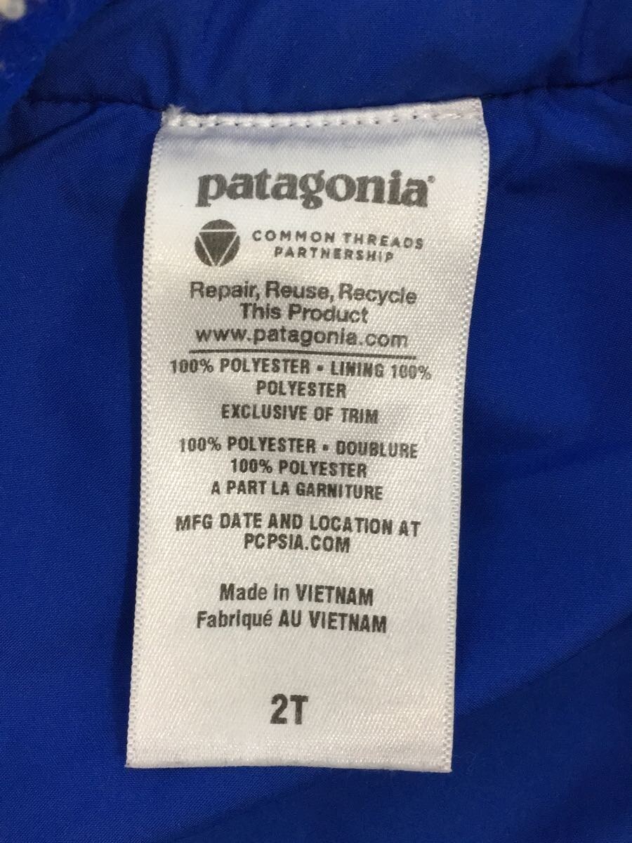 patagonia◆ベスト/90cm位/ポリエステル/BEG/ベージュ/子供用/キッズ/中古/_画像3