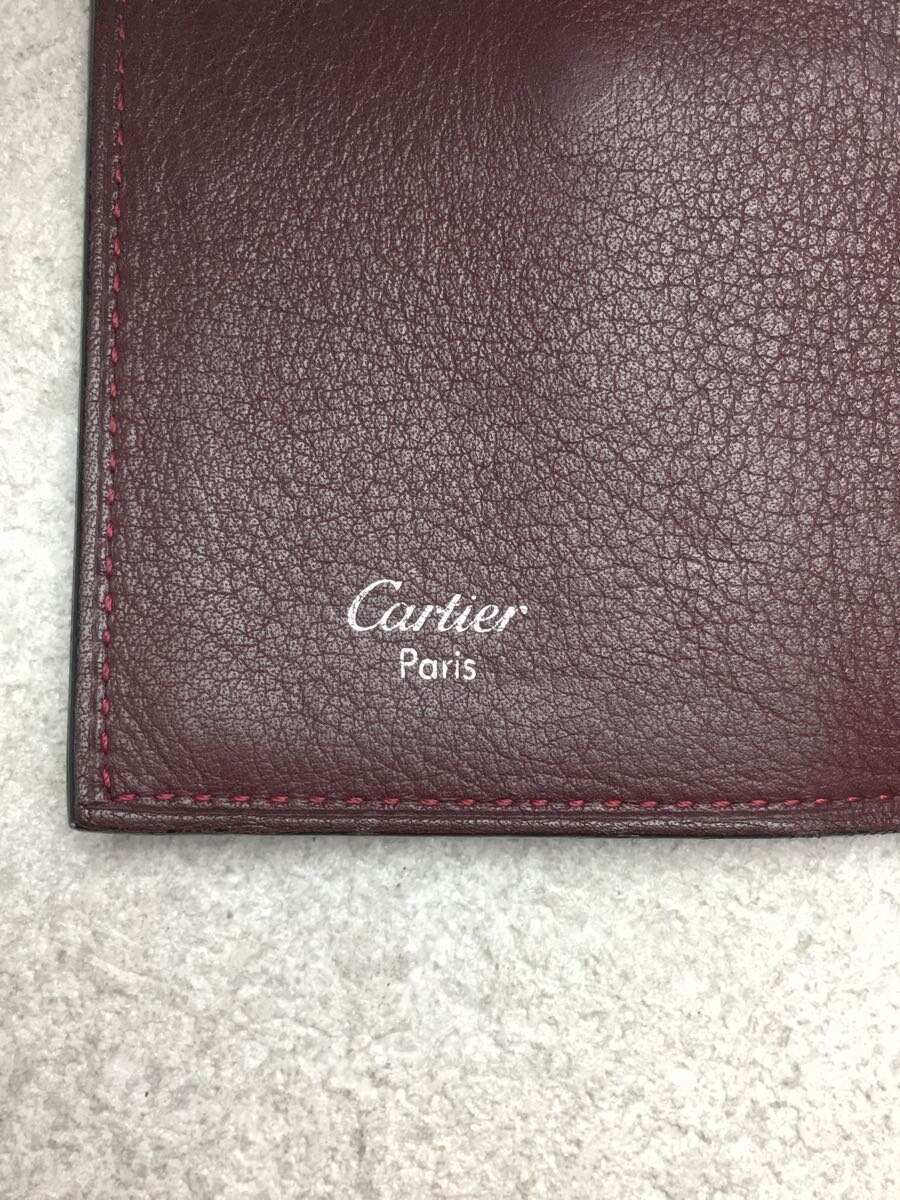Cartier* key case / leather /BLK/ men's / Must line /6 ream 