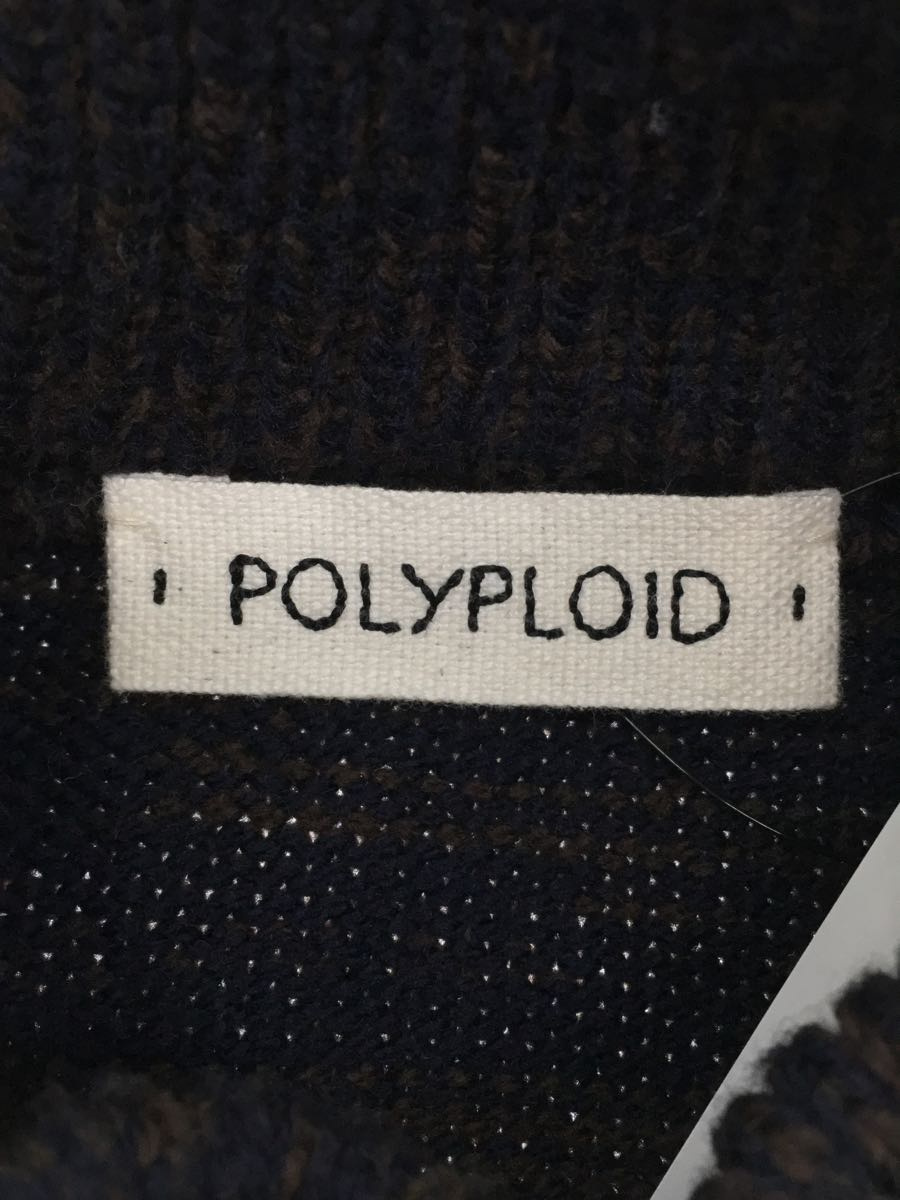 POLYPLOID◆セーター(厚手)/2/ウール/BRW_画像3