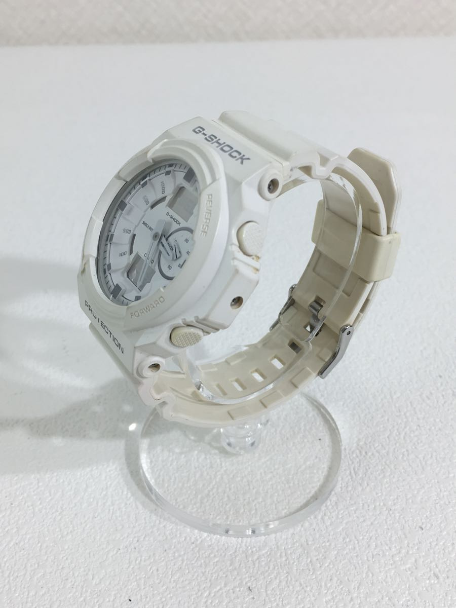 CASIO◆クォーツ腕時計・G-SHOCK/デジアナ/WHT/GA-150-7AJF_画像2