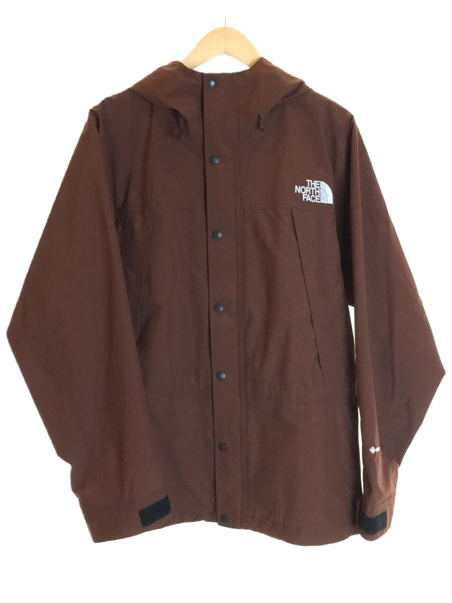 THE NORTH FACE◆MOUNTAIN LIGHT JACKET/ダークオーク/XL/ナイロン/BRW■NP62236