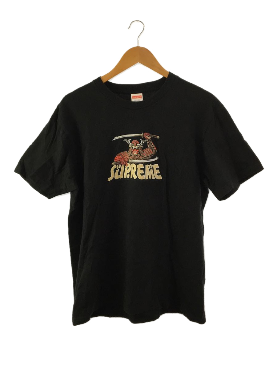 Supreme◆SUPREME SAMURAI TEE/Tシャツ/M/コットン/BLK