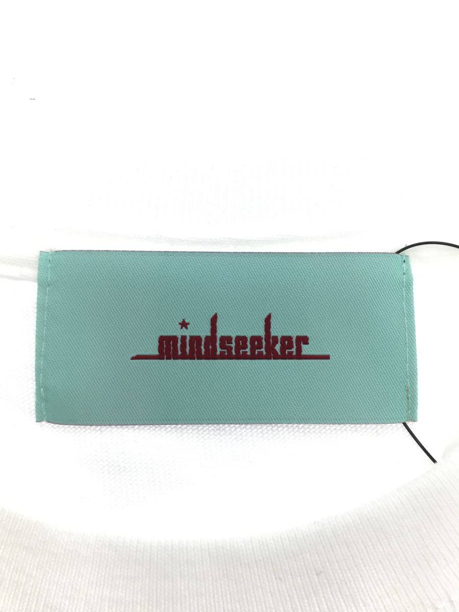 mindseeker◆Tシャツ/L/コットン/ホワイト/マインドシーカー_画像3