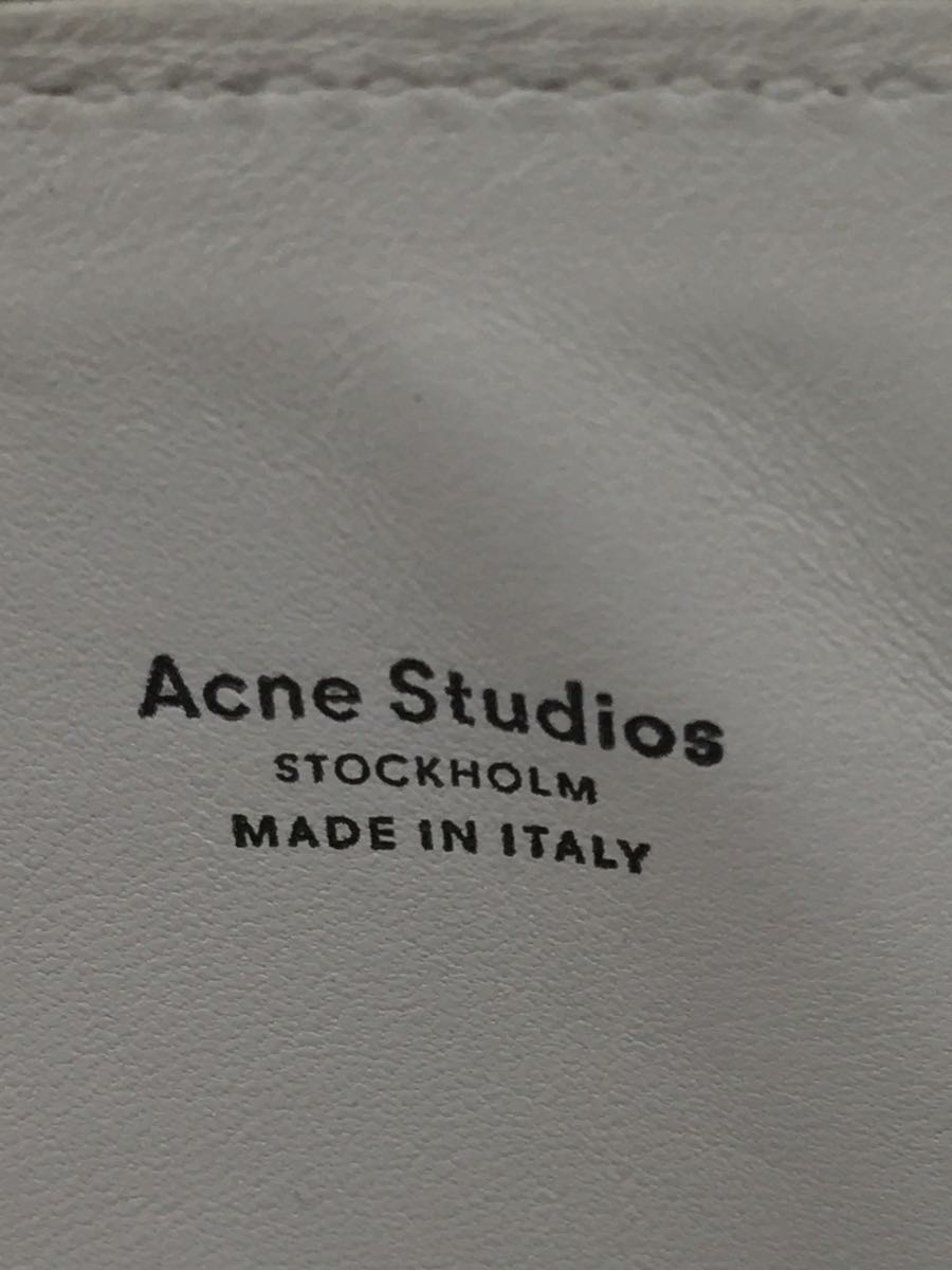 Acne Studios(Acne)*Malachite G/ clutch bag / leather / white / white 