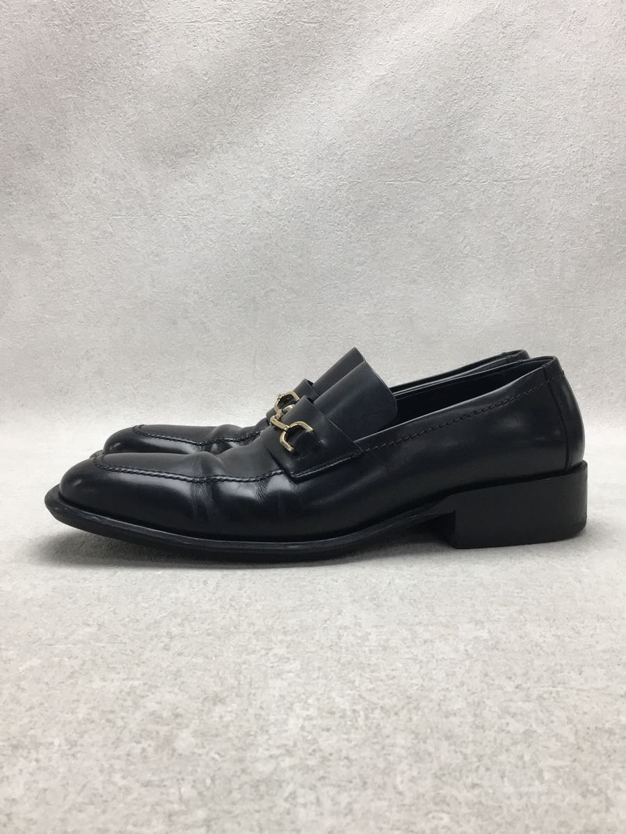 GUCCI◆ローファー/US8.5/BLK/レザー