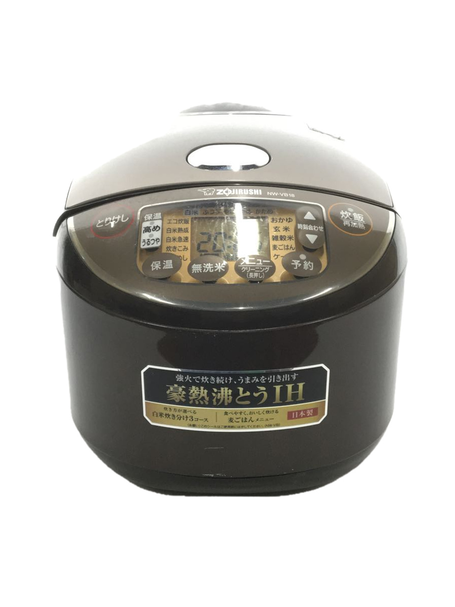 有名な高級ブランド ZOJIRUSHI◇炊飯器 NW-VB18-TA その他 - zonediet