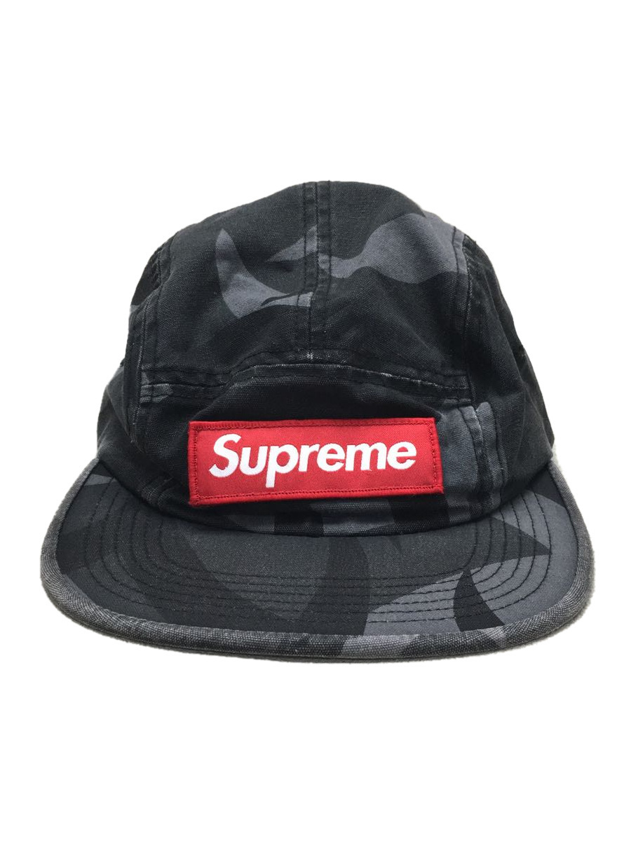 送料込】 Supreme◇キャップ/-/コットン/GRY/カモフラ/メンズ 野球帽