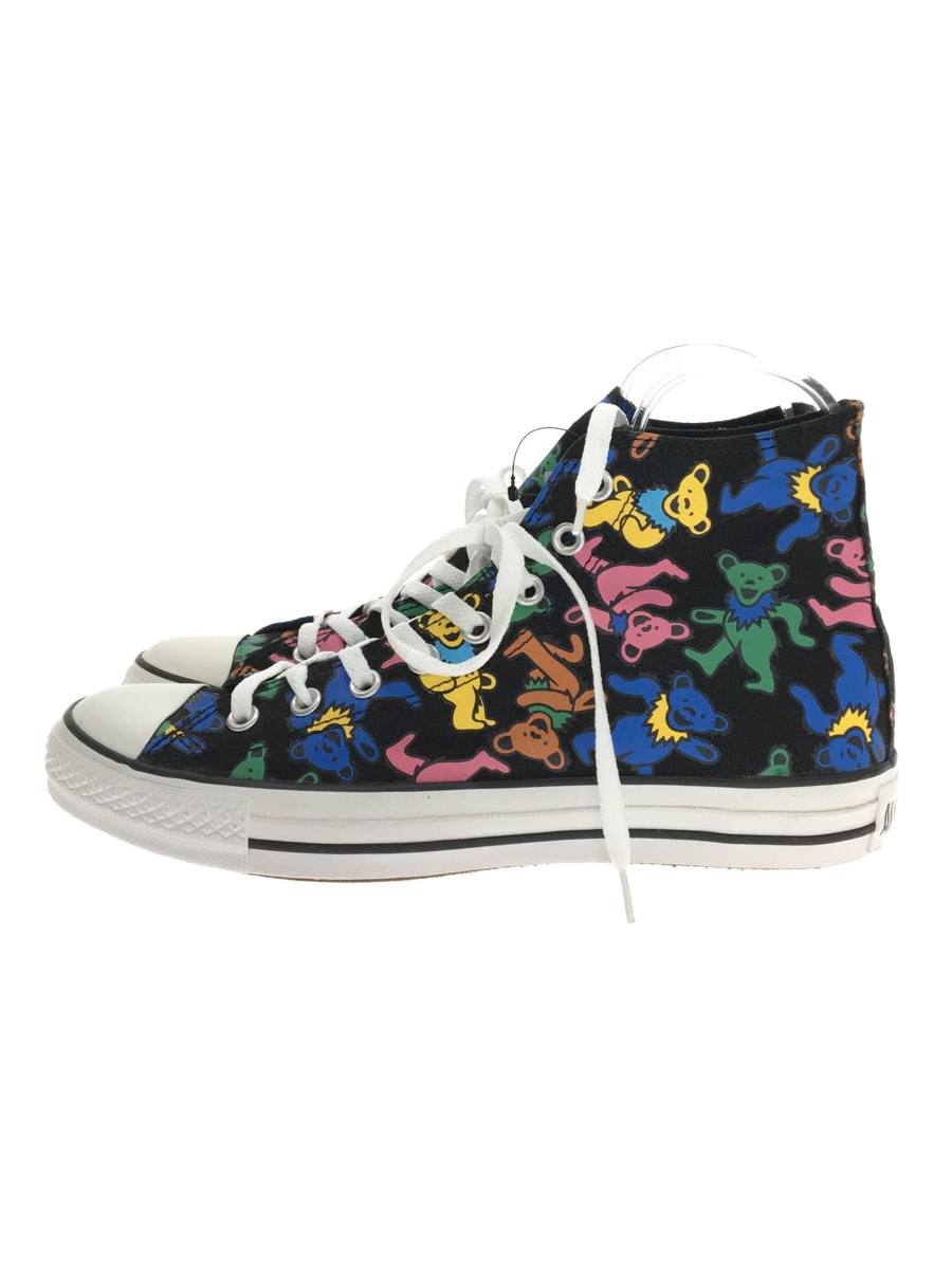 CONVERSE◆×Grateful dead/ハイカットスニーカー/28.5cm/BLK/106016F