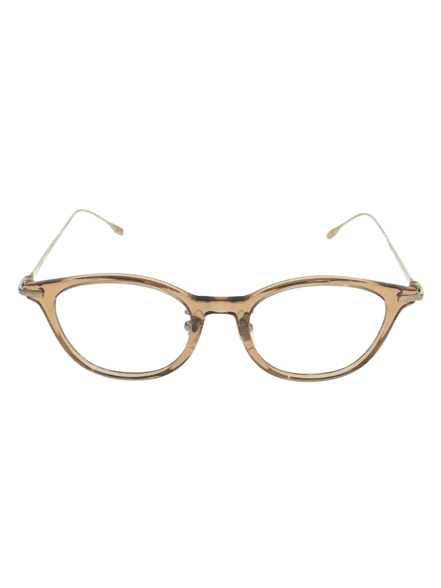 金子眼鏡◆メガネ/ウェリントン/チタン/BRW/CLR/メンズ/KM-60_画像1