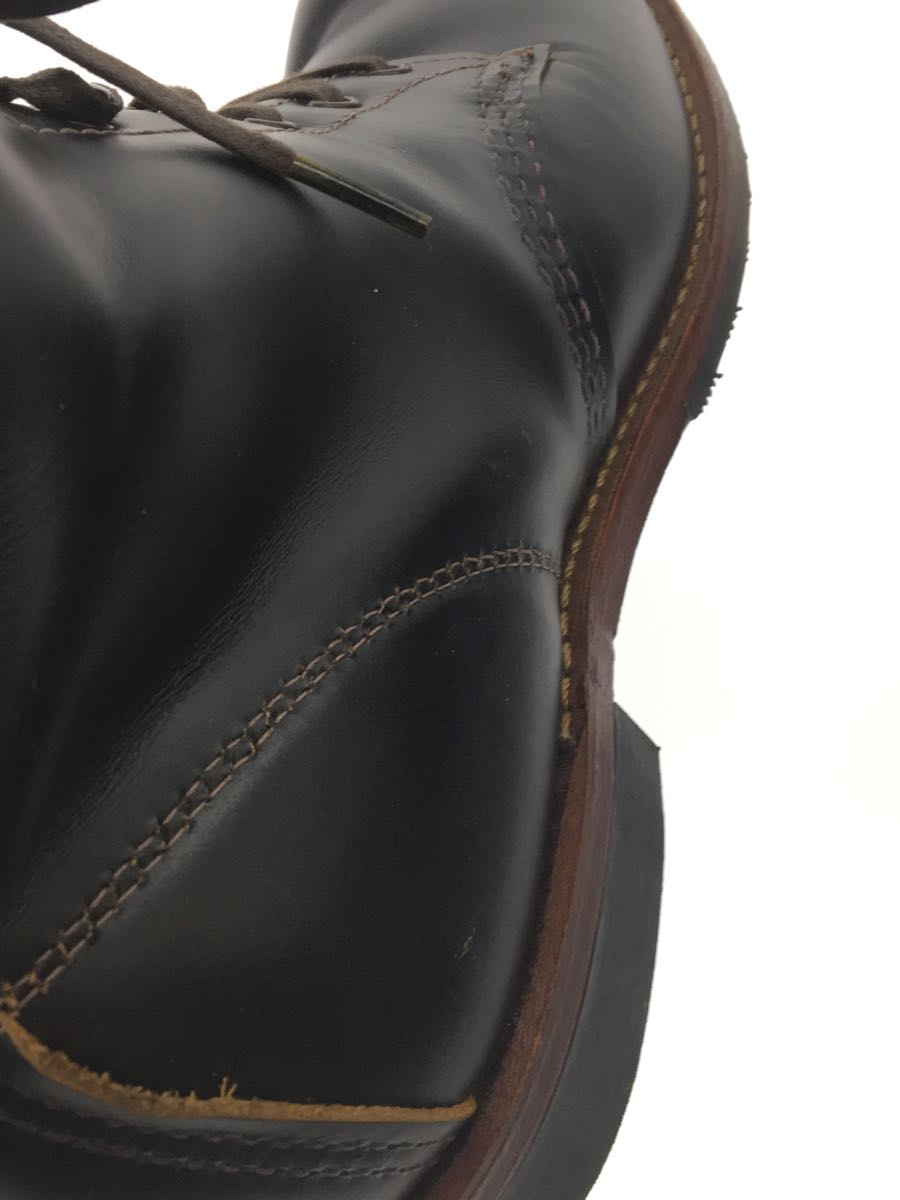 RED WING◆Beck man FLAT BOX/レースアップブーツ/US9.5/BLK/レザー/9060_画像6
