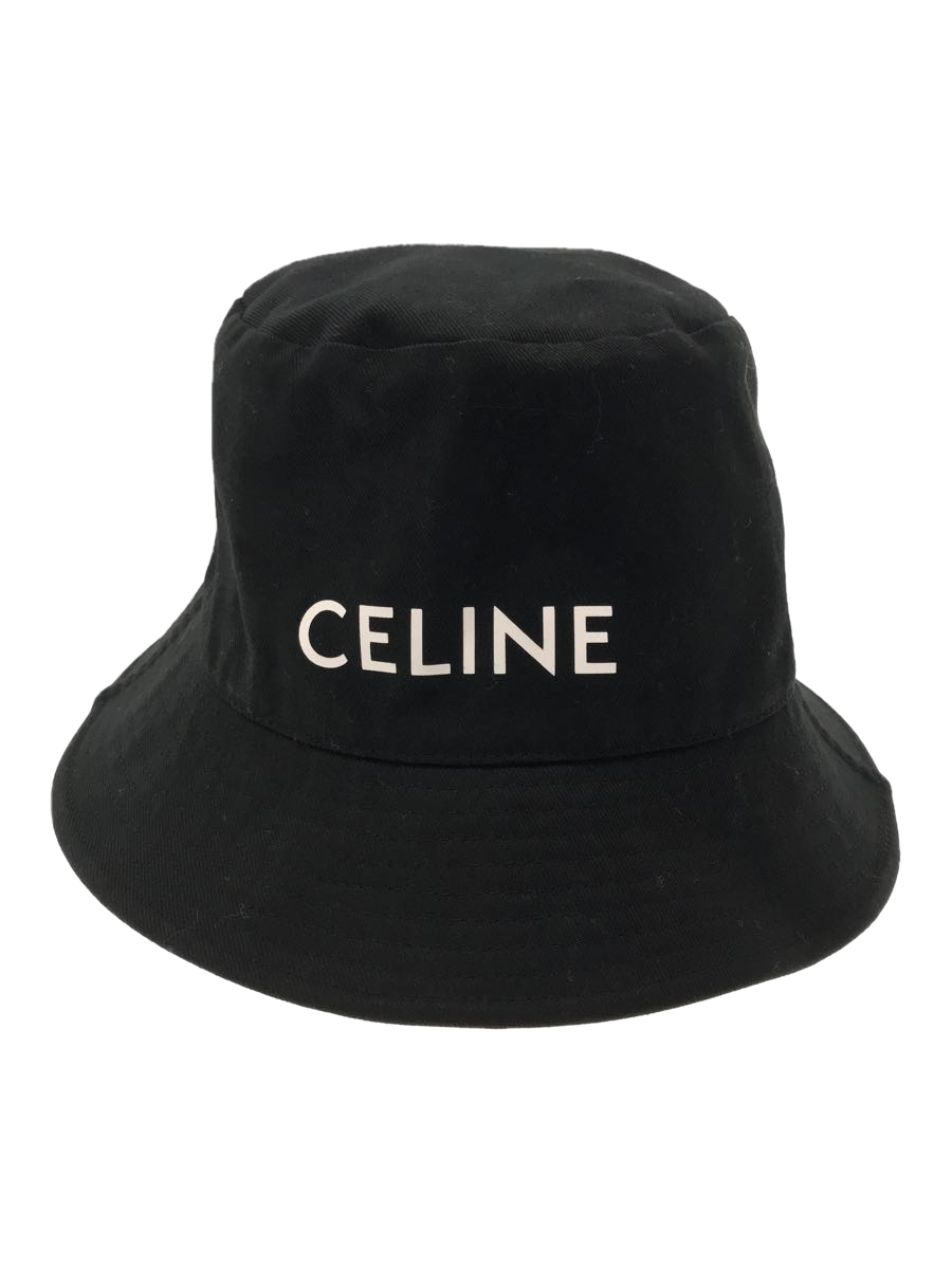 CELINE◆Bucket Hat In Gabardine Cotton/バケットハット/L/2AU5B968P