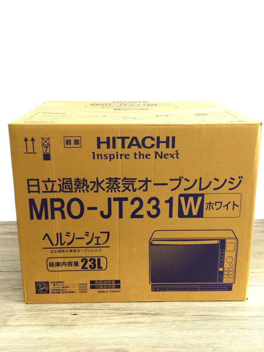 HITACHI◆日立過熱水蒸気オーブンレンジ/ヘルシーシェフ/レンジ/MRO-JT231_画像1