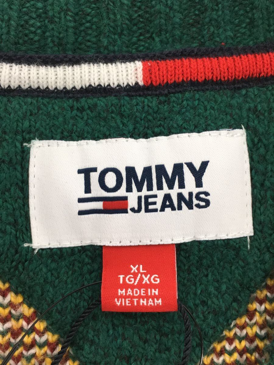 レビュー高評価のおせち贈り物 TOMMY JEANS◇カーディガン(厚手)/XL