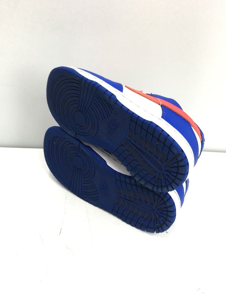 NIKE◆キッズ靴/13cm/スニーカー/BLU/DUNK LOW/CW1589-104_画像4