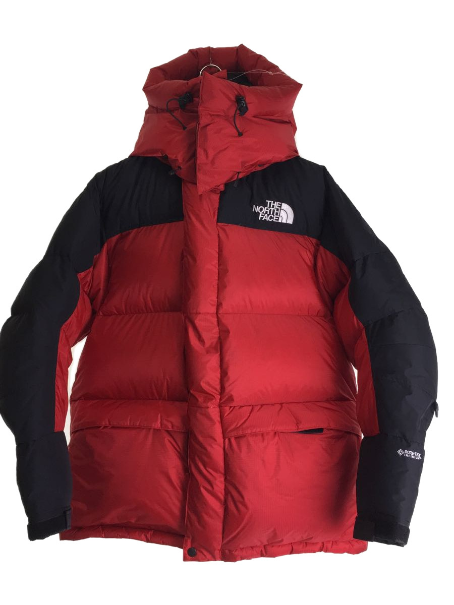 THE NORTH FACE◆HIM DOWN PARKA_ヒムダウンパーカ/S/ナイロン/RED_画像1