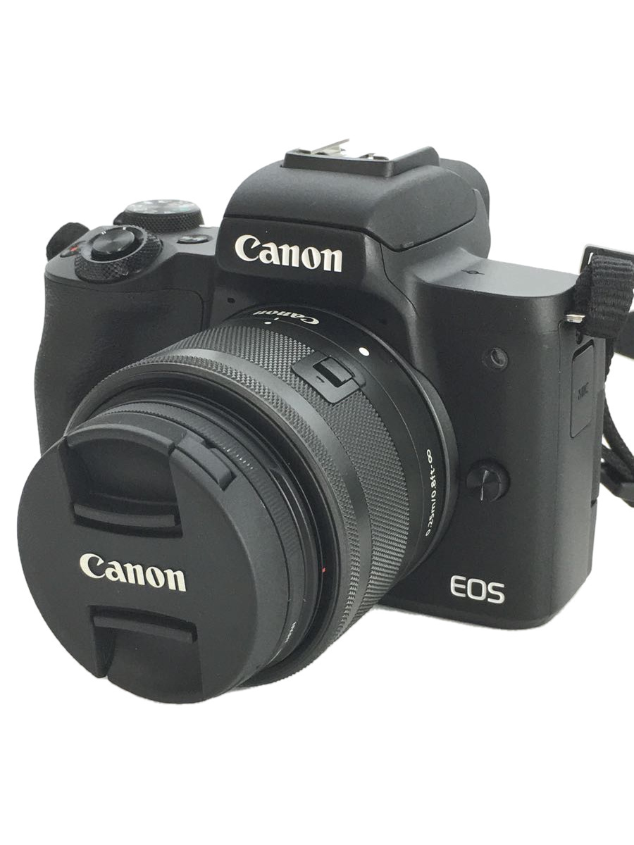 CANON◆一眼レフデジタルカメラ/EOS KISS M2/EF-M55-200mm f4.5-6.3レンズ付属