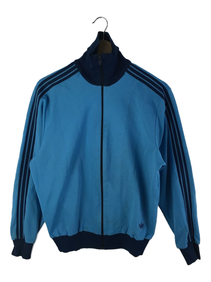 【ポイント10倍】 adidas◆80s/西ドイツ製/トラックジャケット/ジャージ/4/ポリエステル/ブルー その他 【ポイント10倍】 adidas◆80s/西ドイツ製/トラックジャケット/ジャージ/4/ポリエステル/ブルー その他