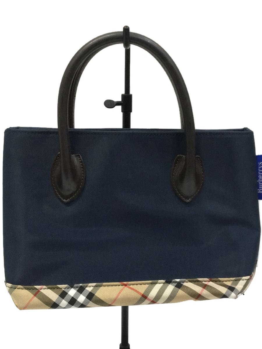 爆売りセール開催中！】 BURBERRY BLUE LABEL◇ハンドバッグ/-/NVY