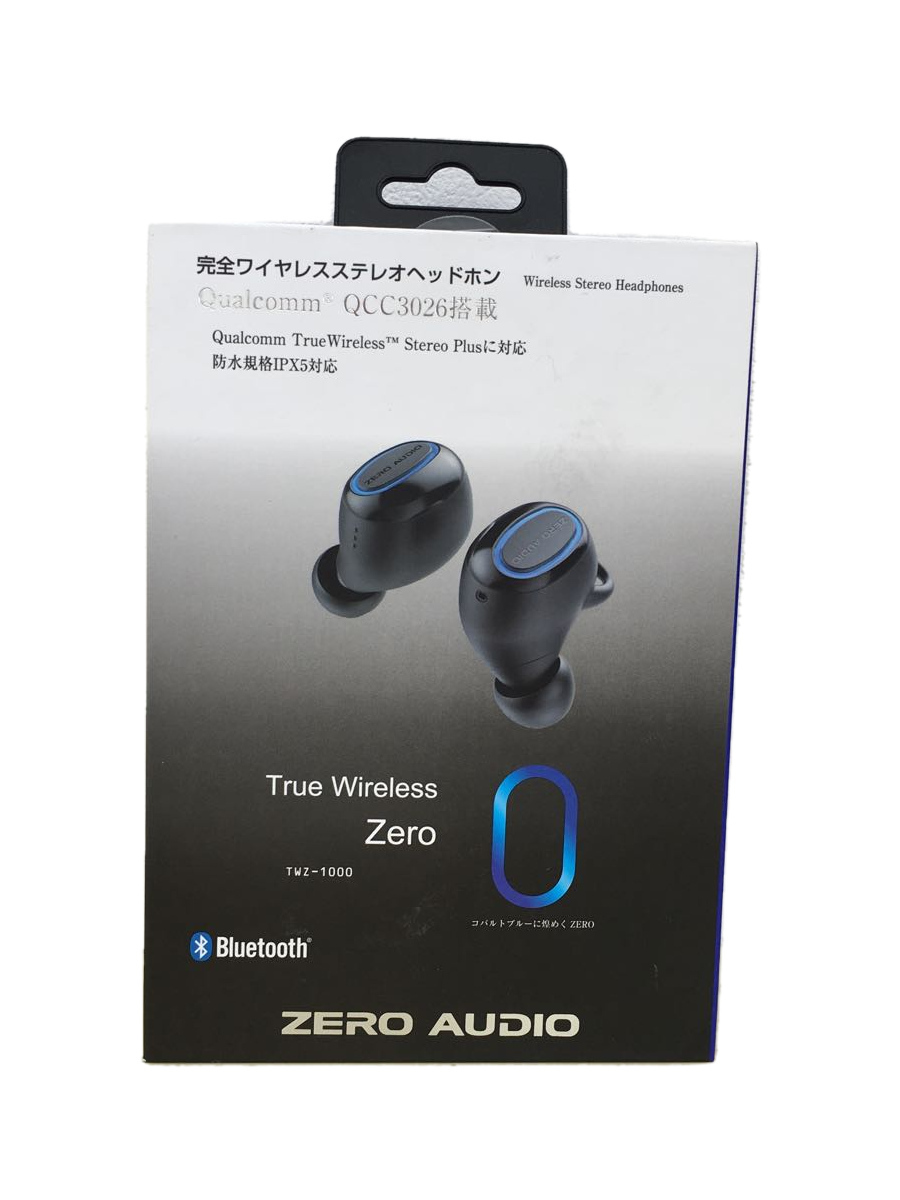 ZERO AUDIO◆イヤホン・ヘッドホン True Wireless ZERO TWZ-1000_画像1