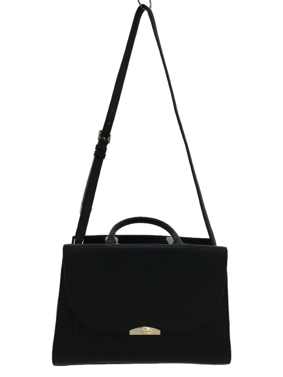 日本限定 kate spade york◇ハンドバッグ/レザー/BLK new その他