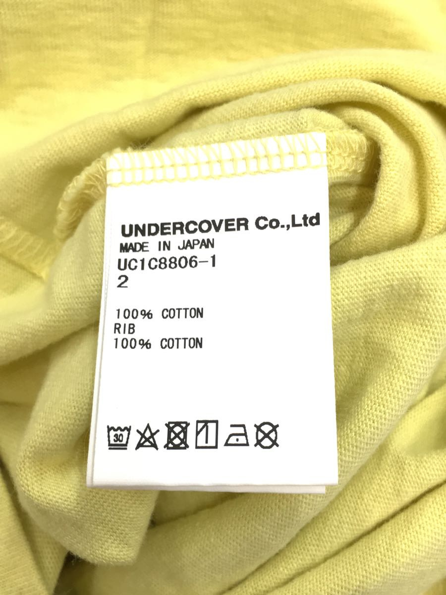 人気急上昇】 UNDERCOVER◇Tシャツ/2/コットン/YLW/uc1c8806-1/バンビ