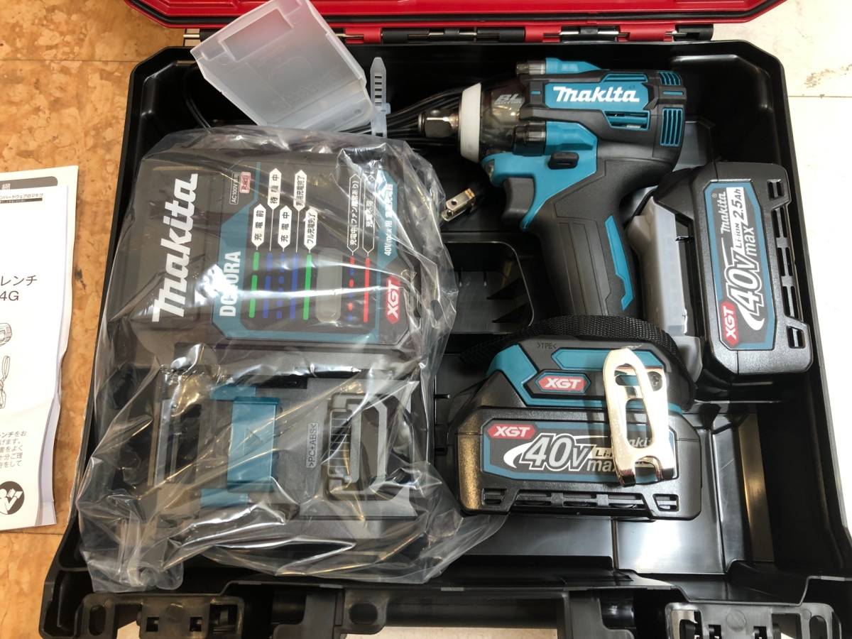 未使用 Makita マキタ 充電式インパクトレンチ TW004GRDX 40Vmax 2.5Ah