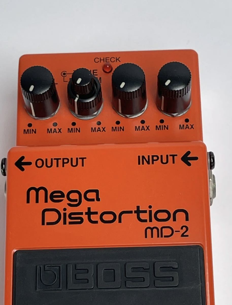 1円スタート BOSS MD-2 Mega Distortion ボス メガディストーション