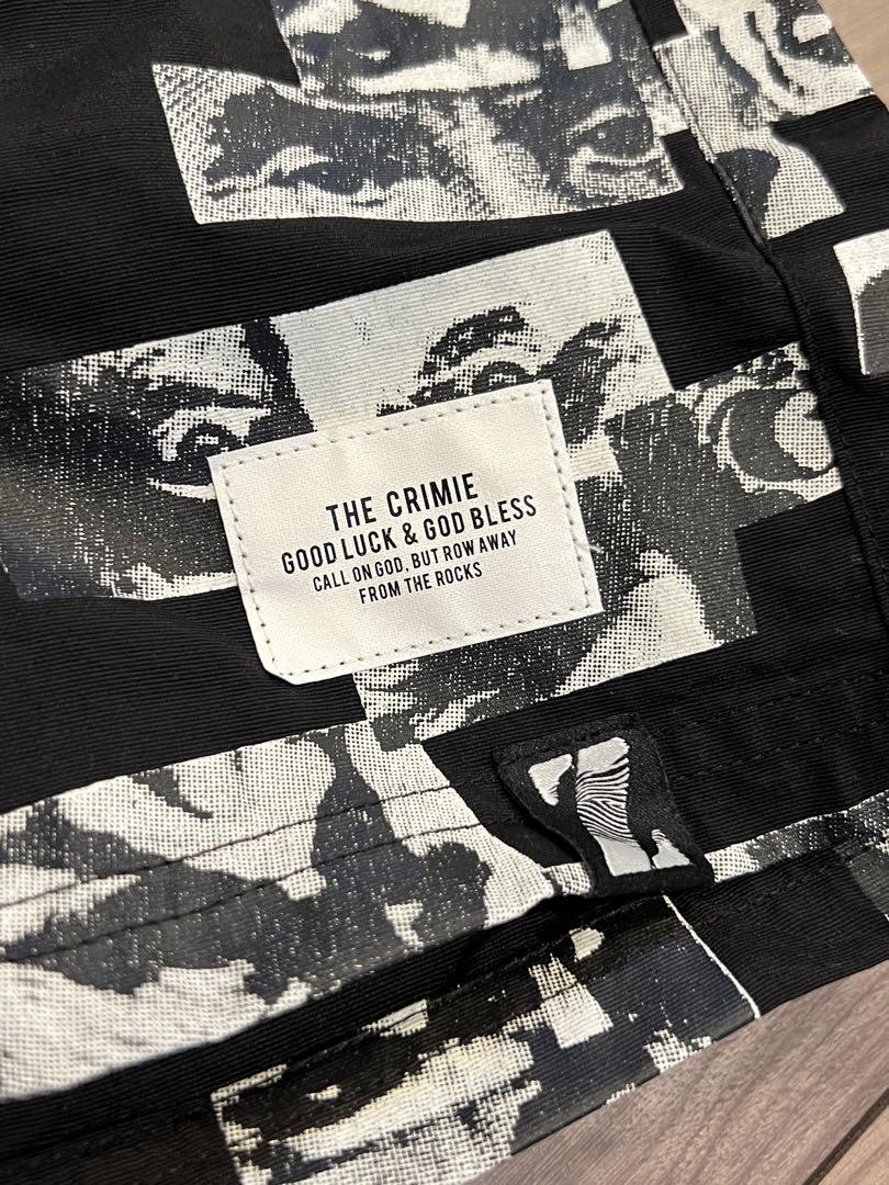 CRIMIE JIMMY'Z×THE CRIMIE モノアイズ ボードショーツ (ブラック×ホワイト) / JIMMY'Z×THE CRIMIE MONO EYES BOARD SHORTS_画像8