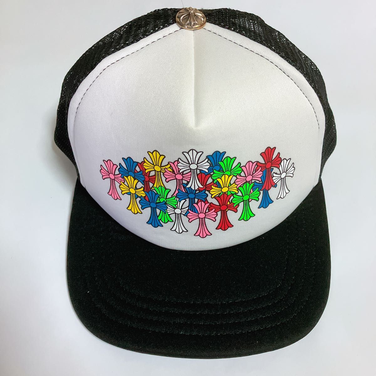新品・未使用】クロムハーツ カラフルクロス スナットパック キャップ