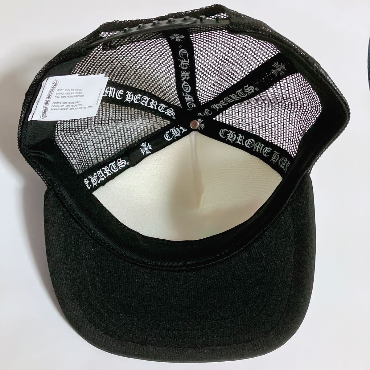 新品・未使用】クロムハーツ カラフルクロス スナットパック キャップ