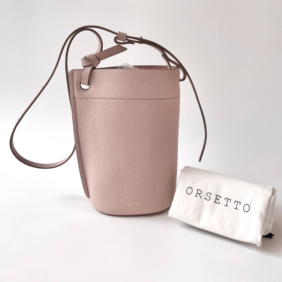 大量入荷 ショルダーバッグ 筒型ショルダー ORSETTO 美品 オルセット