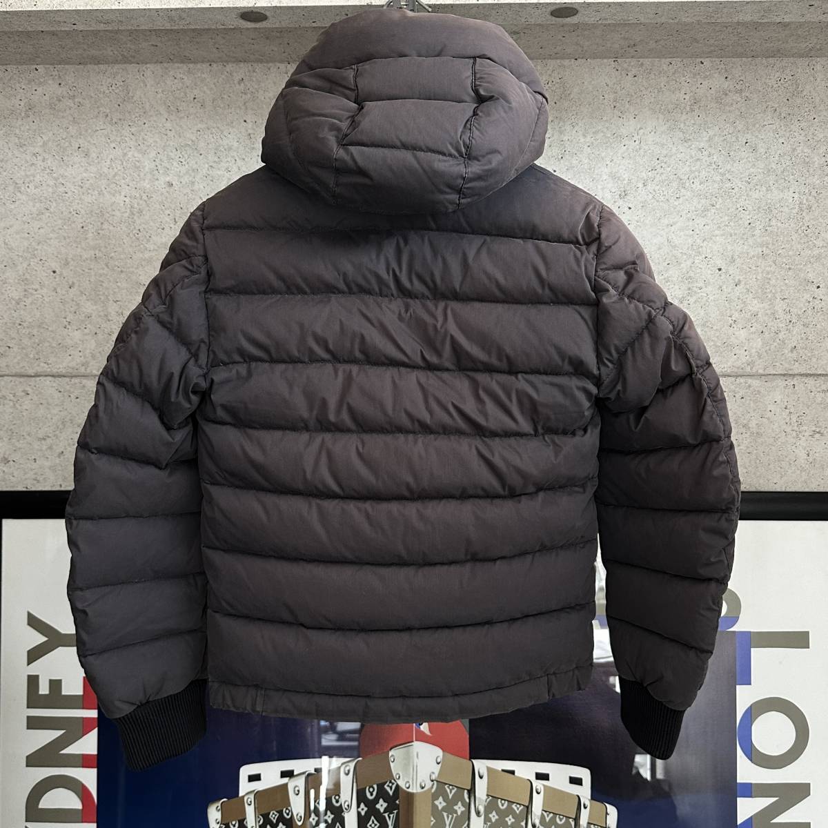 【即決/即納】MONCLER モンクレール FEDOR ダウンジャケット イタリアワッペン ダブルファスナー メンズ サイズ0 国内正規品 ジャパン品_画像2