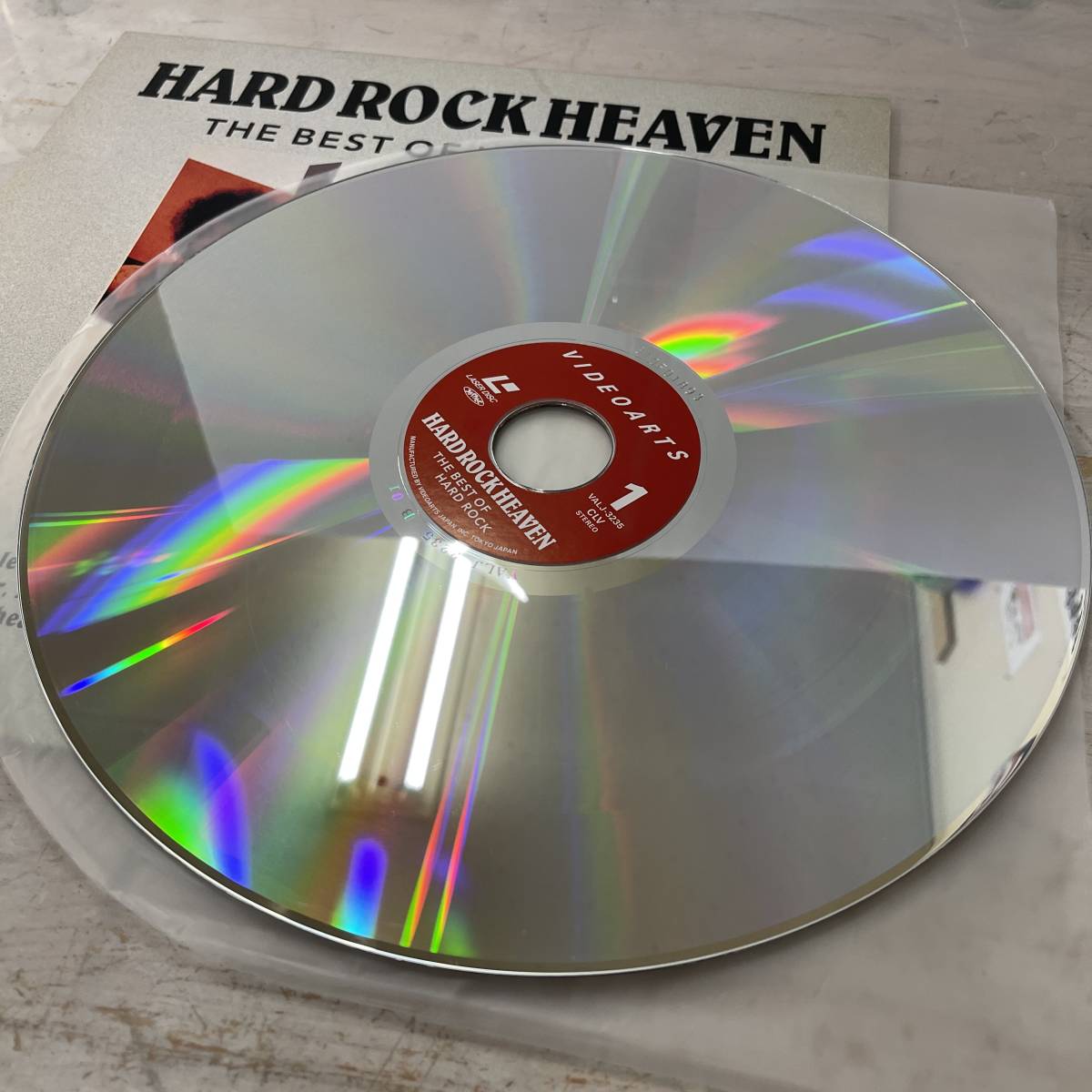 2439 LD лазерный диск Hard Rock Heaven-The Best of Hard Rock VALJ-3235 Deep Purple-Jimi Hendrix