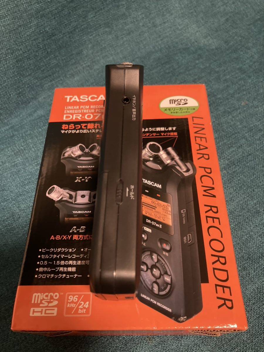 TASCAM DR-07MKII VER2 リニアPCMレコーダー タスカム ハンディ