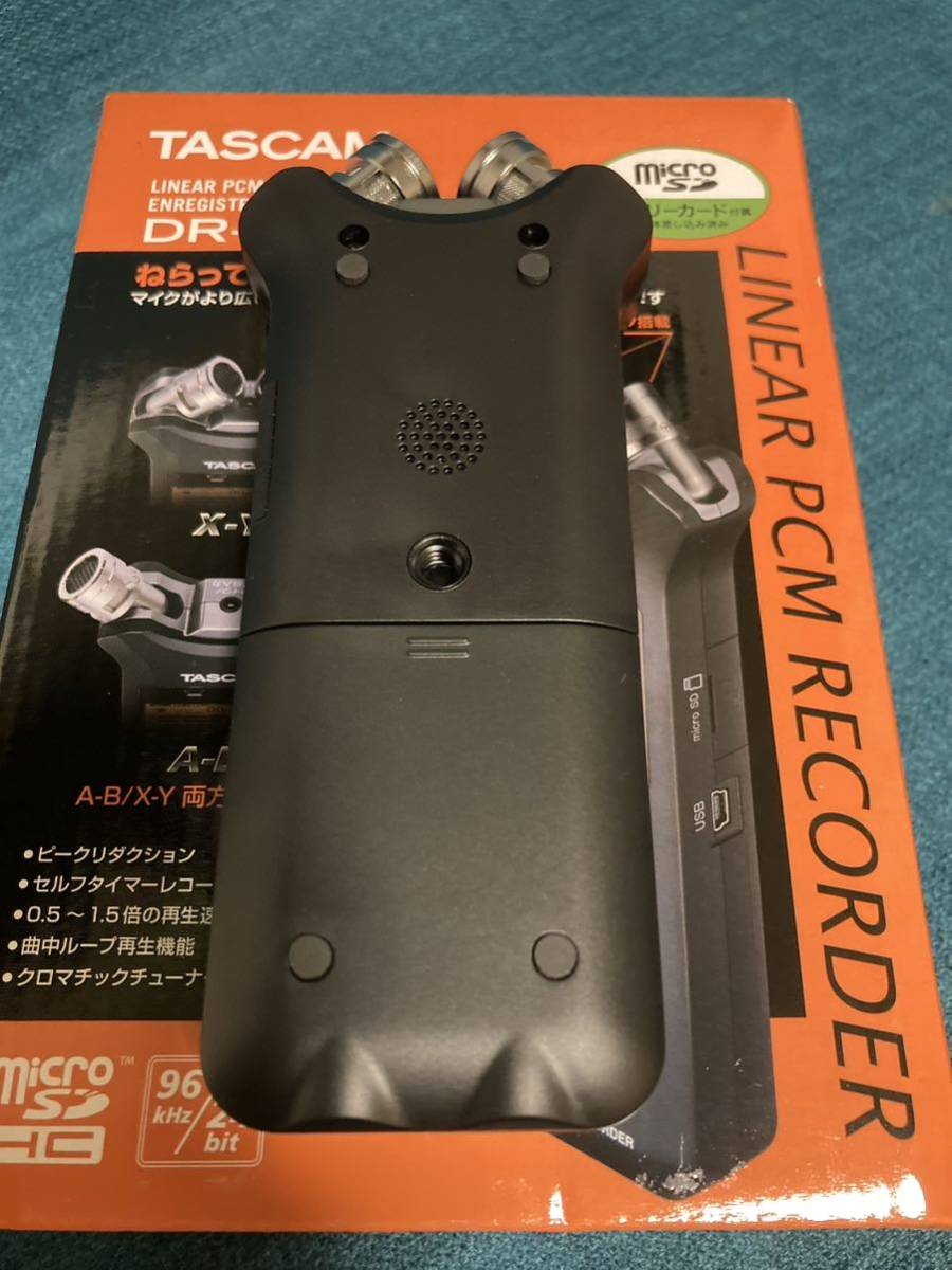 TASCAM DR-07MKII VER2 リニアPCMレコーダー タスカム ハンディ