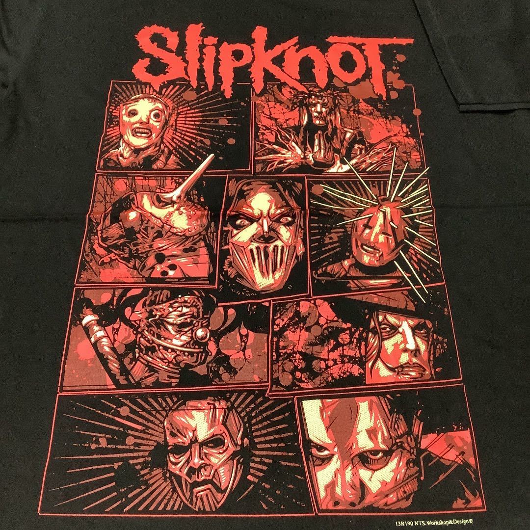 SR13D1. バンドTシャツ XXLサイズ　SlipknoT スリップノット