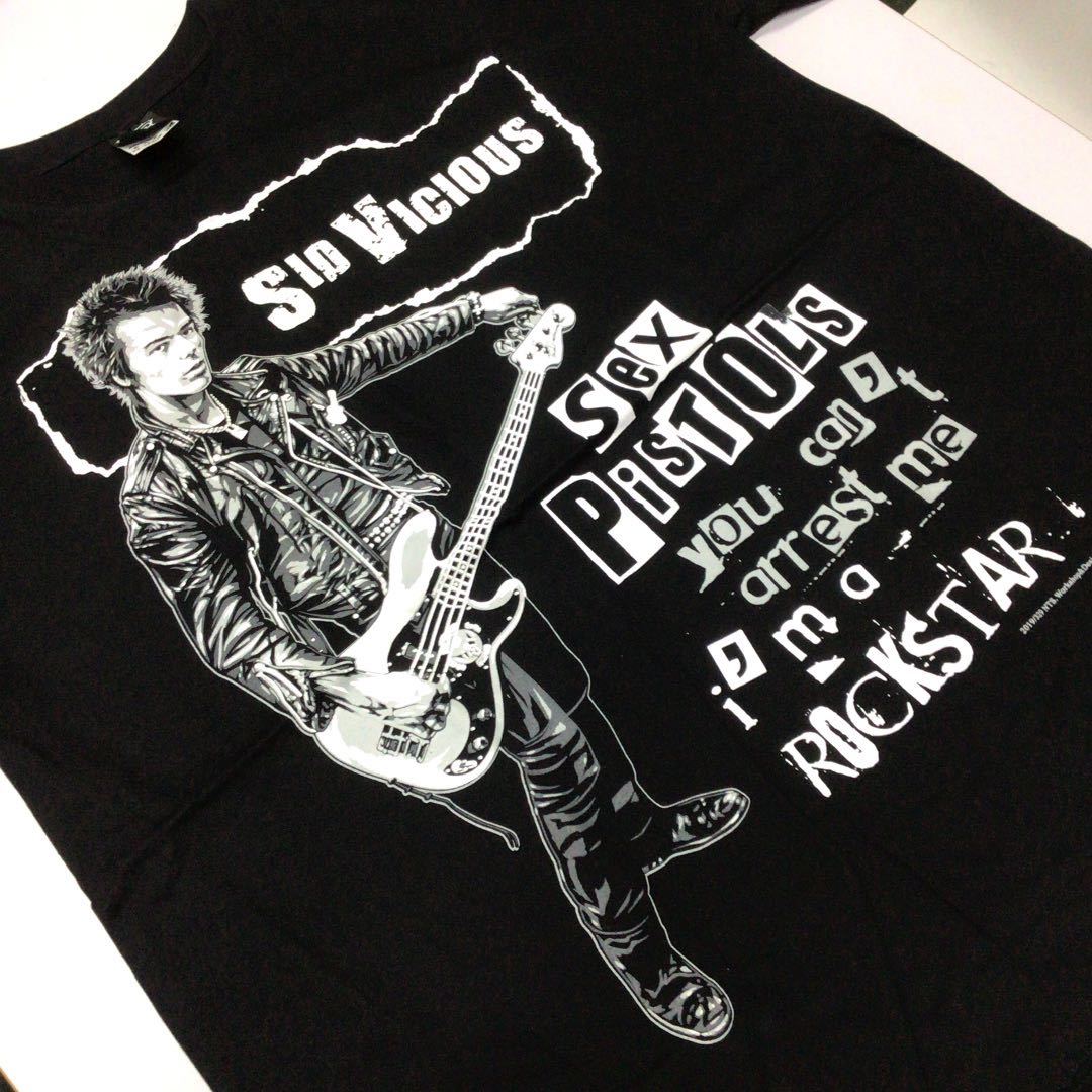 SR11D3. バンドTシャツ XXLサイズ SID VICIOUS シドヴィシャス SEX PISTOLS セックスピストルズ