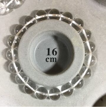 天然石 ブレスレット 水晶 10.5mm珠 内周16cm_画像10