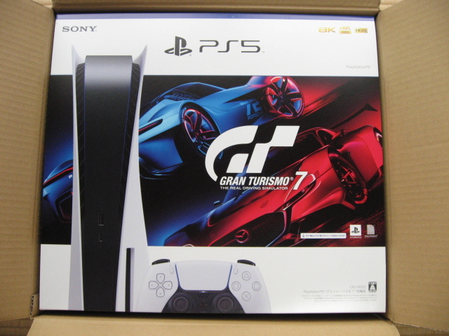 新品 未開封 ソニー 『PlayStation 5 グランツーリスモ7 同梱版 (CFIJ