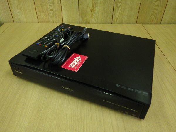 ジャンク■TOSHIBA 東芝 VARDIA バルディア DVDレコーダー HDD/1000G B-CAS/リモコン付 RD-S1004K■_画像1