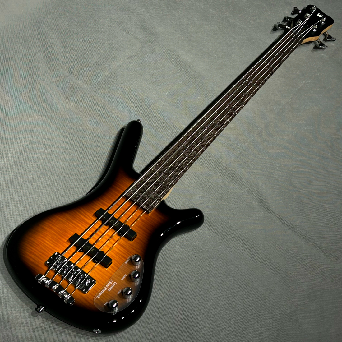 Warwick RockBass Corvette Classic 5st Almond Sunburst Transparent High Polish outlet special price goods Warwick 5 string base 