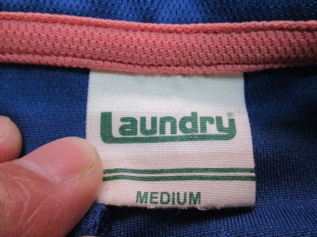 ヤフオク! - Laundry ATHLETA コラボ ポロシャツ Mサイズ 青 ...