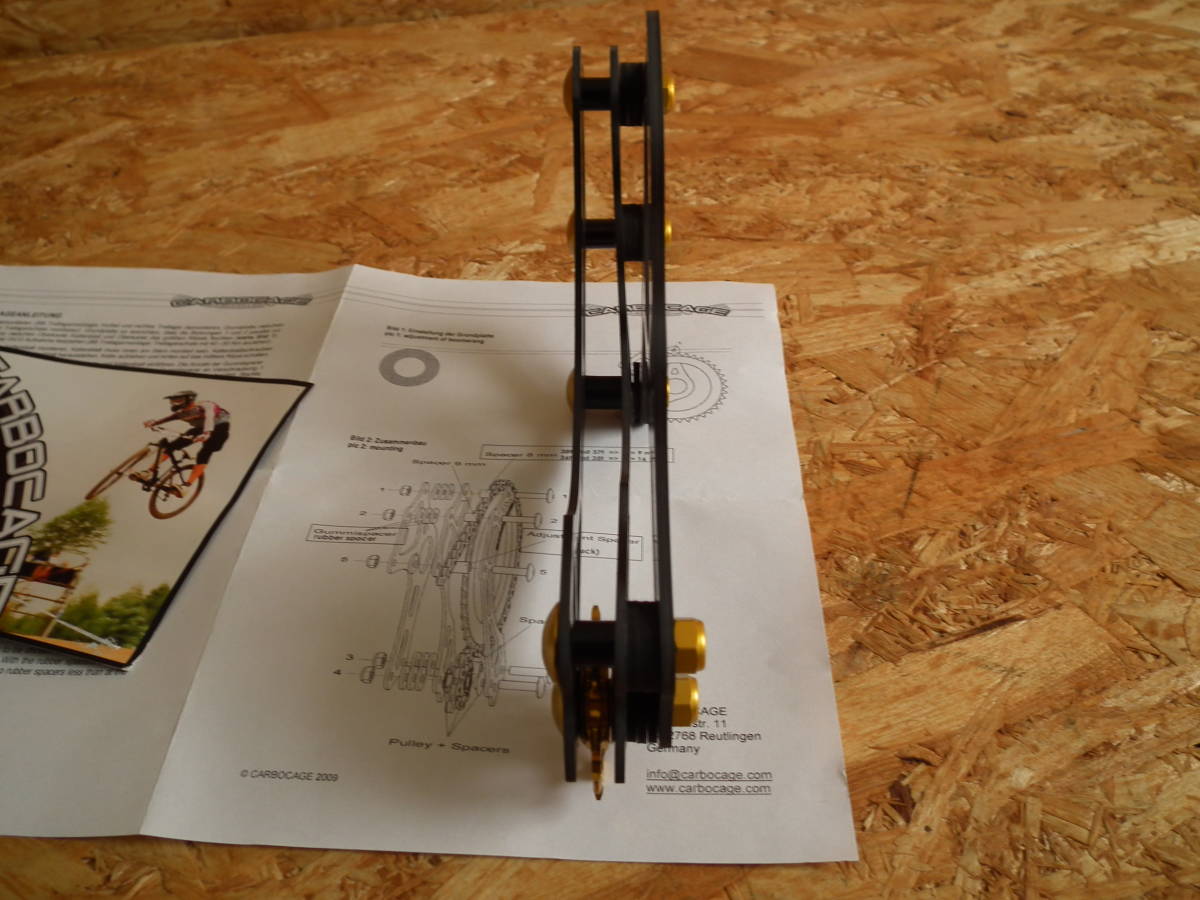 5100円 CARBOCAGE チェーンガイド ISCG-05 36-38T ゴールド 5100円 CARBOCAGE チェーンガイド ISCG-05 36-38T ゴールド