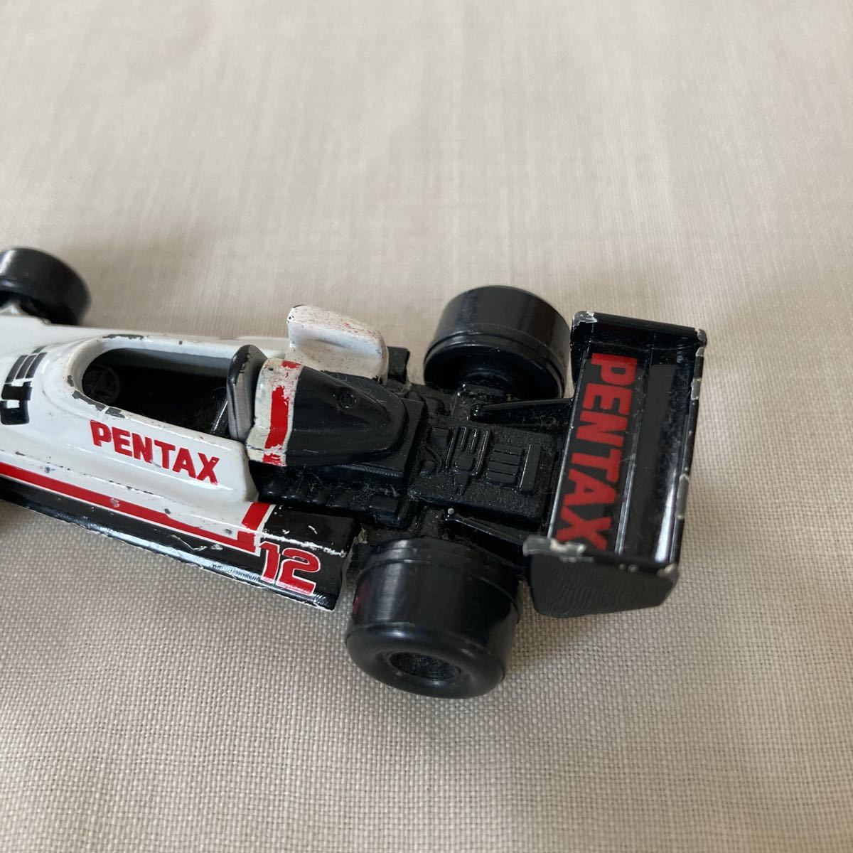 レトロ　当時物　星野一義コレクション　TOMICA トミカ CHEVRON シェブロン 1978 ＴＯＭＹ　★PENTAX ★現状渡し_画像4