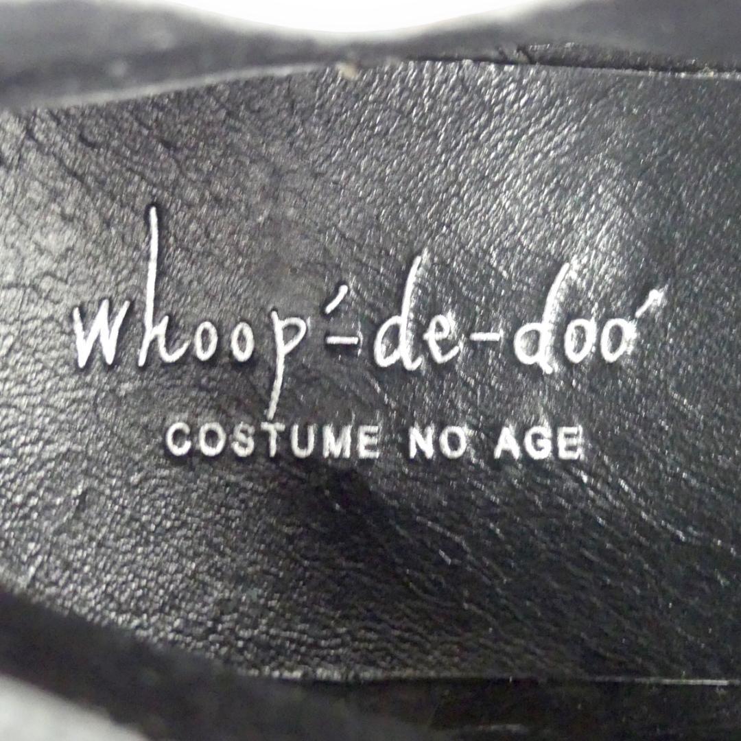 即決 whoop'-de-doo' 25 5 cm レザーサイドジップブーツ