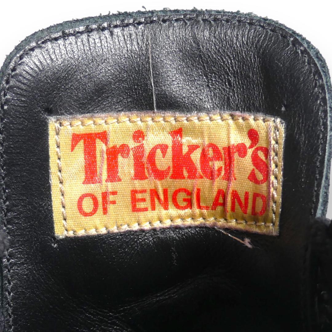 即決★英国製 Tricker’s TOMORROWLAND 別注★25.5cm レザーレースアップブーツ トリッカーズ トゥモローランド コラボ 黒_画像8