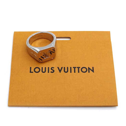 LOUIS VUITTON ルイヴィトン シグネットリング Size L-
