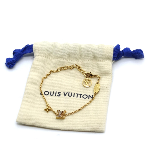 ルイ ヴィトン ブラスレ LV アイコニック ブレスレット メタル